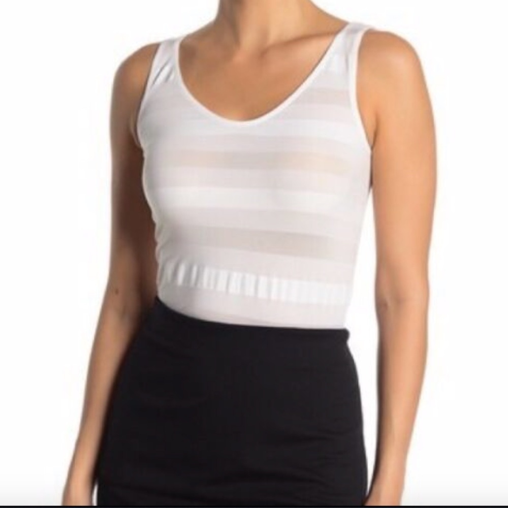 NEW $200 Wolford Naomi Scoop Neck Tank Top‎ [ SZ Small ]